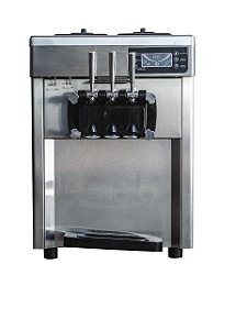 Máquina de Sorvete Expresso 3 Sabores Inox Conservação Noturna - Nagano