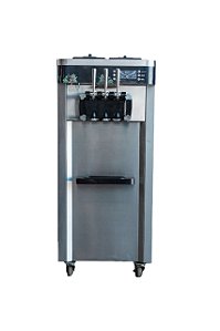 Máquina de Sorvete Expresso 3 Sabores Inox Conservação Noturna - Nagano