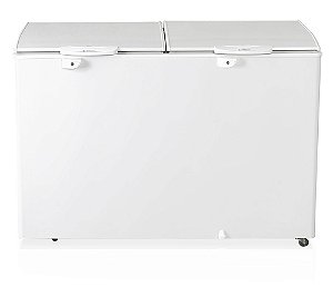 Conservador Horizontal - 2 Tampas Cegas - Skin Condenser - GHBS-410 BR - 411 Litros