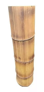 Vaso De Bambu Natural Decoração Para Flores 40cm