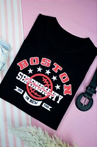 T-Shirt Boston - Preto
