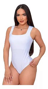 BODY MAYARA BRANCO - DECOTE U