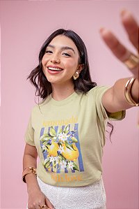 T-shirt Lemonade - Verde