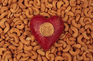 Coração Au Chocolat com Doce de Leite Crocante, Gianduia ou Vegan-Cajutella (a sua escolha)