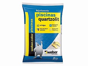 Rejunte Piscina Azul Celeste 5KG - Quartzolit