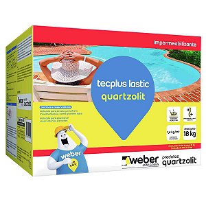 Impermeabilizante Tecplus Lastic 18kg - Quartzolit