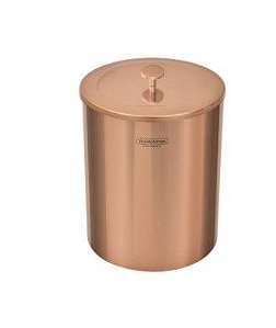 LIXEIRA INOX TRAMONTINA ACABAMENTO ROSE GOLD 5L