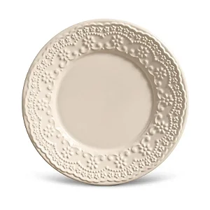 Conjunto 6 Pratos Sobremesa Madeleine Cru - Porto Brasil
