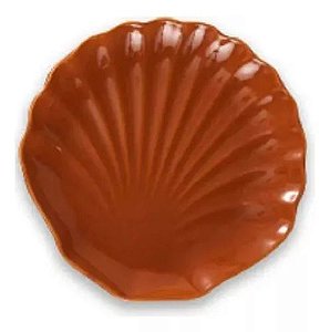 Conjunto 6 Pratos Sobremesa Ocean Canela Panelinha - Porto Brasil
