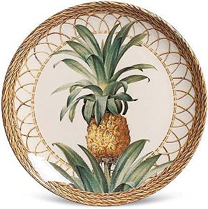 Conjunto 6 Pratos Sobremesa Coup Pineapple - Porto Brasil