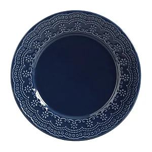 Conjunto 6 Pratos Rasos Madeleine Deep Blue - Porto Brasil