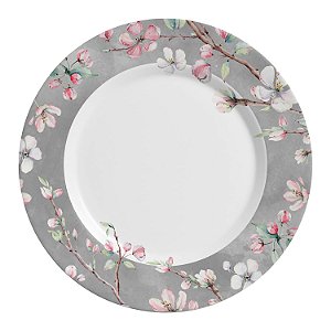 Conjunto Prato Raso Coleção Sakura By Kika Sato - Alleanza