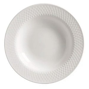Conjunto Prato Fundo Split White - Alleanza
