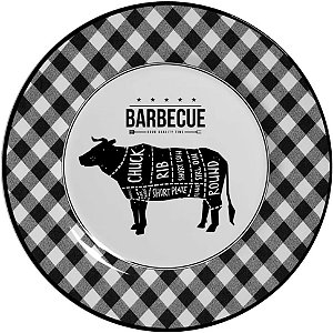 Conjunto 6 Pratos Rasos Barbecue - Alleanza