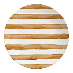 Conjunto 6 Pratos Rasos Coup Caramel Trace - Alleanza
