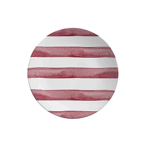 Conjunto 6 Pratos Sobremesa Coup Pink Trace - Alleanza