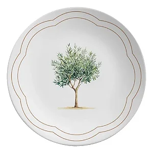 Conjunto 6 Pratos Sobremesa Coup Oliveira By Aurora - Alleanza