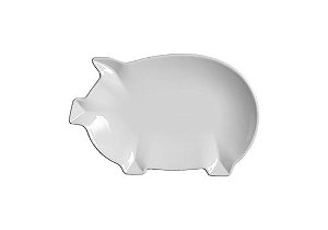 Tigela Pig Media Branca - Scalla