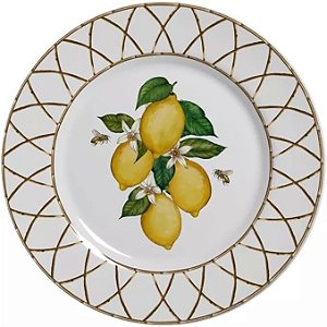 Conjunto de 6 Pratos Sobremesa Siciliano - Alleanza