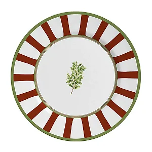 Conjunto 6 Pratos Sobremesa Flat Spezie - Alleanza