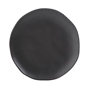 Conjunto 6 Pratos de Sobremesa Orgânico Pretto Matte Ø19,5cm - Porto Brasil