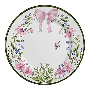 Conjunto 6 Pratos Rasos Belle Bouquet - Alleanza