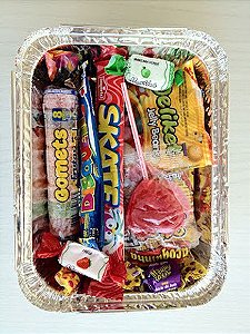 Rótulo adesivo Chapeuzinho Vermelho para marmitinha