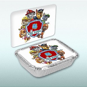 Rótulo adesivo da Patrulha Canina com 20 unidades