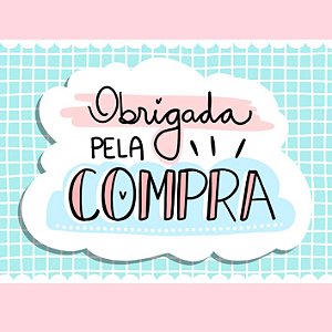 Tags para sacolas e caixas de clientes 200 unidades