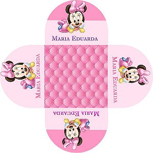 Forminha da Minie Rosa com 50 unidades