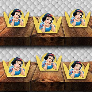 Forminha Branca de Neve com aplique com 100 unidades