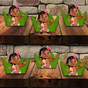 Forminha com aplique da Moana Baby