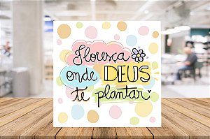 Azulejo Decorativo Floresça