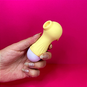Vibrador por Sucção - Recarregável