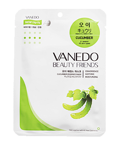 Máscara Hidratante Facial - Pepino