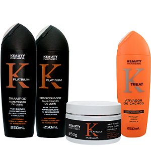 Kit Cronograma - Emoliente Hidratação, Nutrição e Reconstrução - Keauty  Professional: Escrevendo história em fios~
