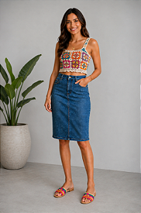 Saia Jeans