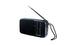 Rádio Toshiba TX-PR20, AM/FM, Portátil, Preto