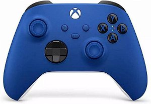 Controle Xbox Azul Shock Blue - Xbox Series X/S, One e PC