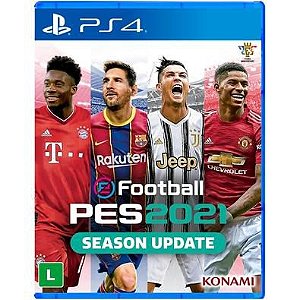 eFootball PES 21 Season Update PS4 - Semi  Novo