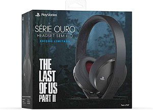 Headset sem Fio Série Ouro Edição Limitada The Last of Us Part II (Semi Novo)