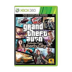 Grand Theft Auto: Episodes from Liberty City - Xbox 360 Semi Novo