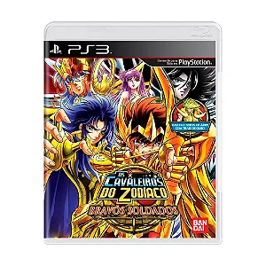 Os Cavaleiros dos Zodiacos: Bravos Soldados - PS3 Semi Novo