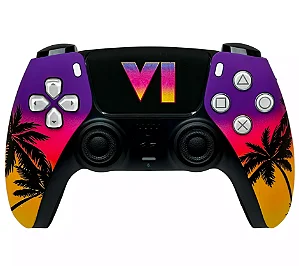 Controle Dualsense Personalizado GTA VI - PS5