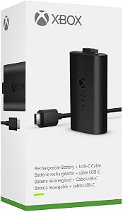 Bateria Recarregável Para Controle Xbox Series + Cabo USB C Semi Novo