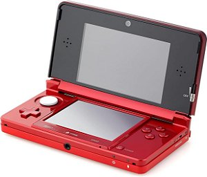 Nintendo 3DS Vermelho - Semi Novo