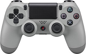 Controle Sem Fio Dualshock PS4 20º Aniversário - Cinza Semi Novo
