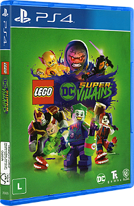 LEGO DC Super-Vilões PS4 - Semi Novo