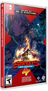 Streets of Rage 4 Anniversary Edition - Nintendo Switch Semi Novo