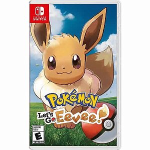 Jogo Pokémon: Let's Go, Eevee! - Switch Semi Novo